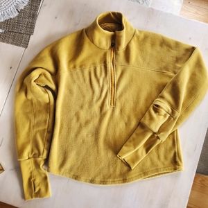 Free People Movement Half Zip Fleece Pullover SZ L